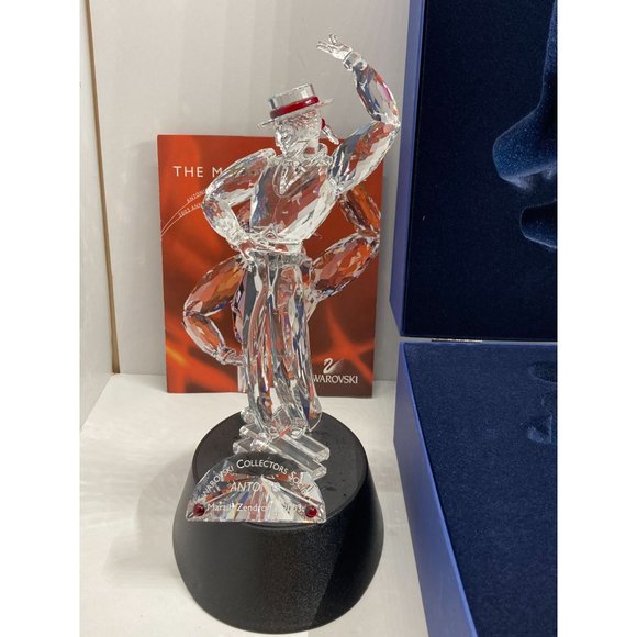 Swarovski Antonio Society Collector Series 2003 Name Plate Display Stand Box - Picture 1 of 14